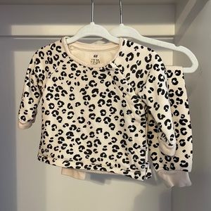 H&M two piece cotton set